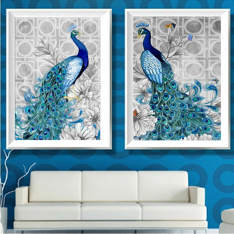 Роспись круглыми стразами Декор для дома DIY алмазная живопись 3D вышивка