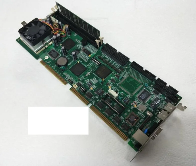 100% OK IPC плата PCI-736 полноразмерная CPU карта ISA PCI промышленная Встроенная PICMG 1 0 с ЦП