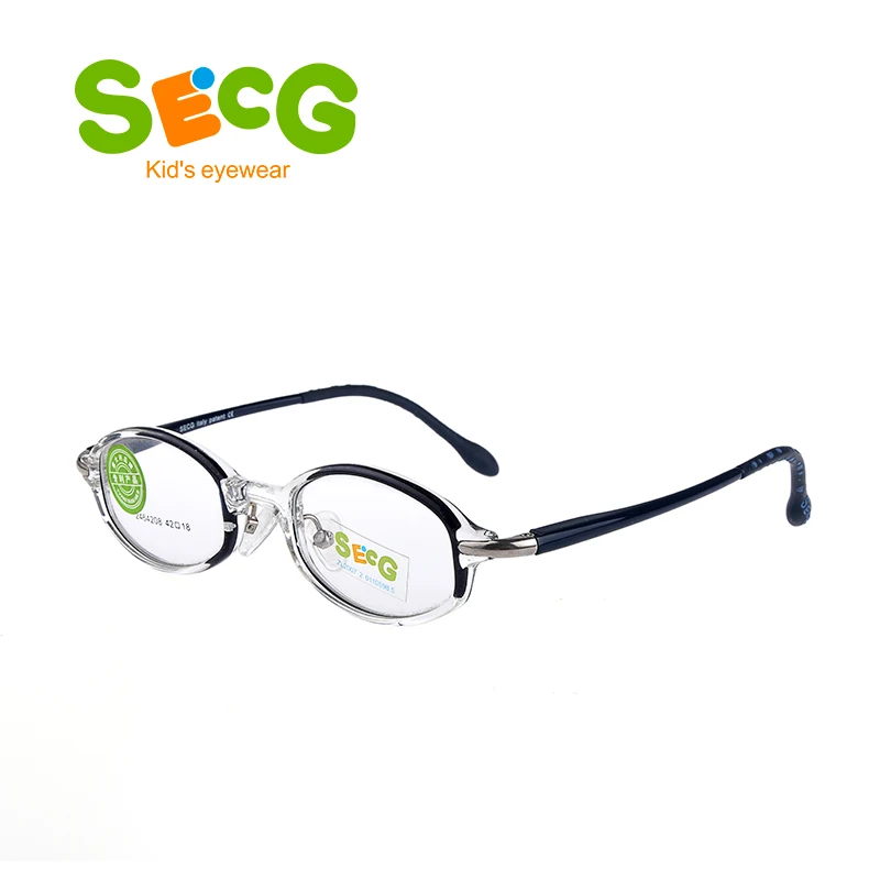 SECG круглая рама из нержавеющего сплава мягкая гибкая детская силиконовая для ног