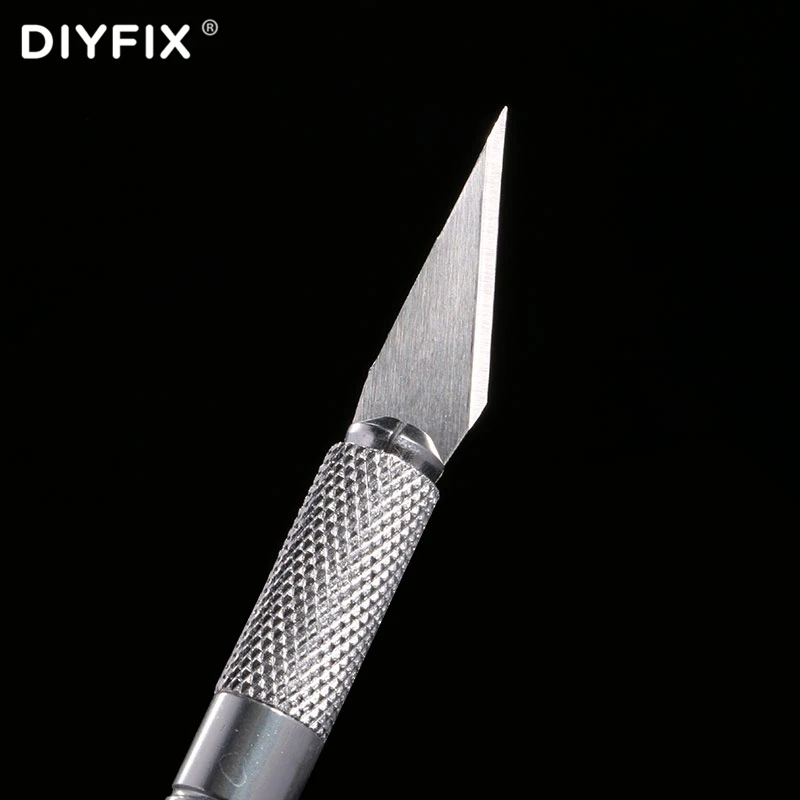DIYFIX нож для ремонта мобильных телефонов с 6 лезвиями Очищающий резак инструмент