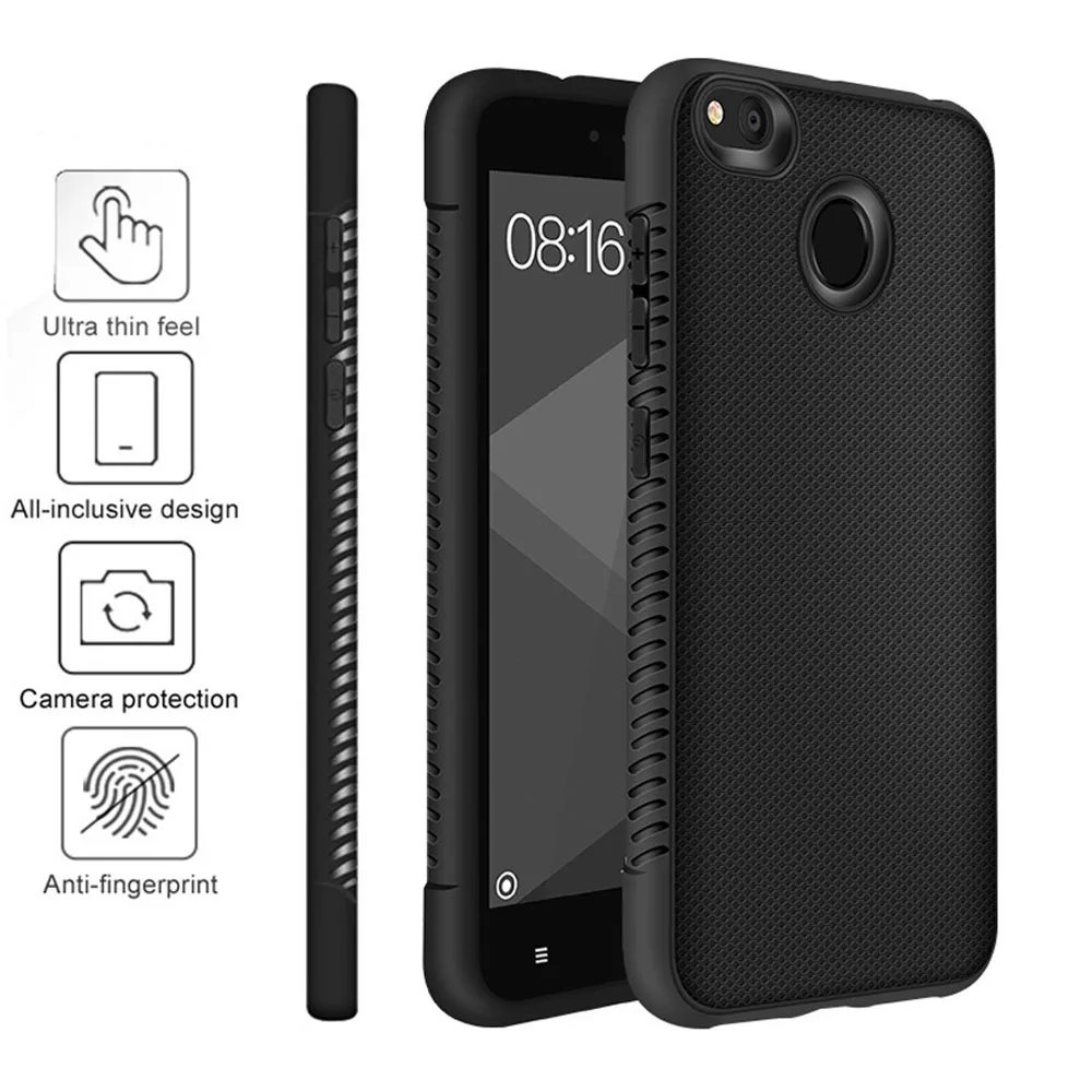Чехол на ksiomi redmi 4x бампер для xiaomi 4 x coque redmi4x x4 xaomi xiomi xiami чехлы телефонов красный mi