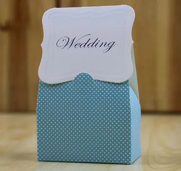 500 шт. романтическая коробка для конфет Tiffany Blue подарочные коробки печенья