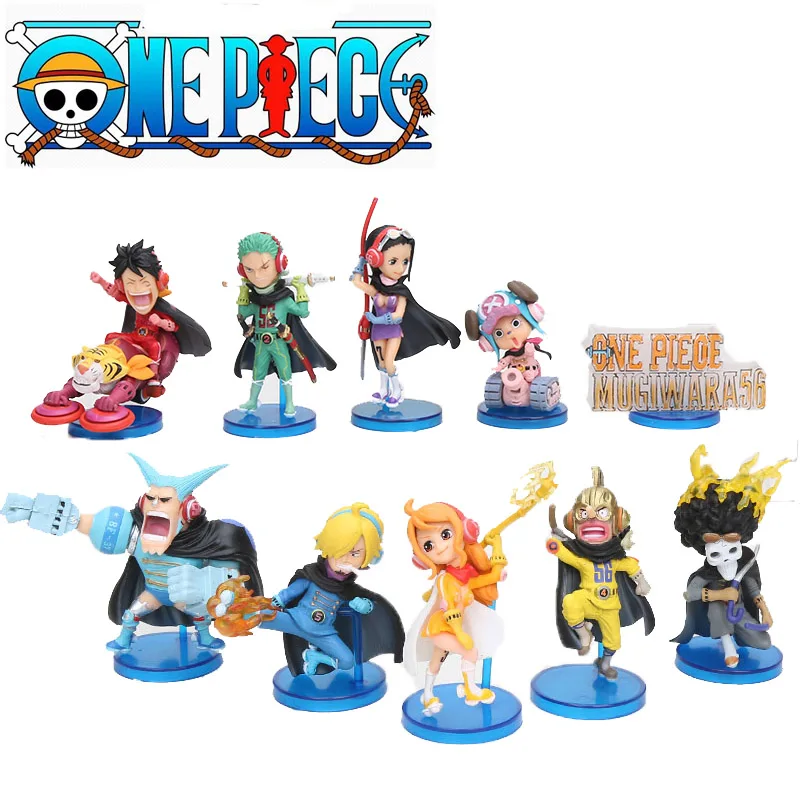 5 шт./компл. Аниме One Piece World фигурка WCF Mugiwara56 vol.1 Luffy Zoro Nico Chopper Nami Usopp Sanji Brook Franky