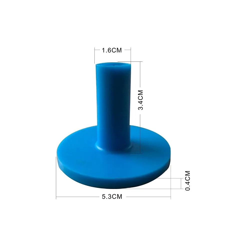 38mm Durable high quality Golf Rubber Tees Holder Range mat Tee |