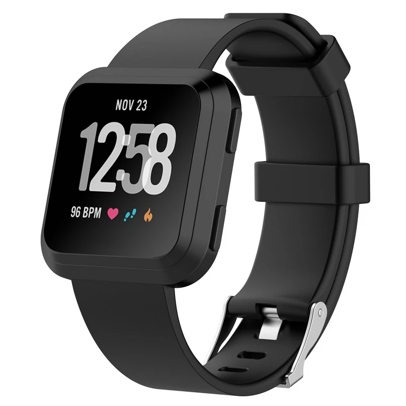 Сменный силиконовый ремешок браслет ремень для Fitbit Versa 2 Lite Versa2 Смарт часы