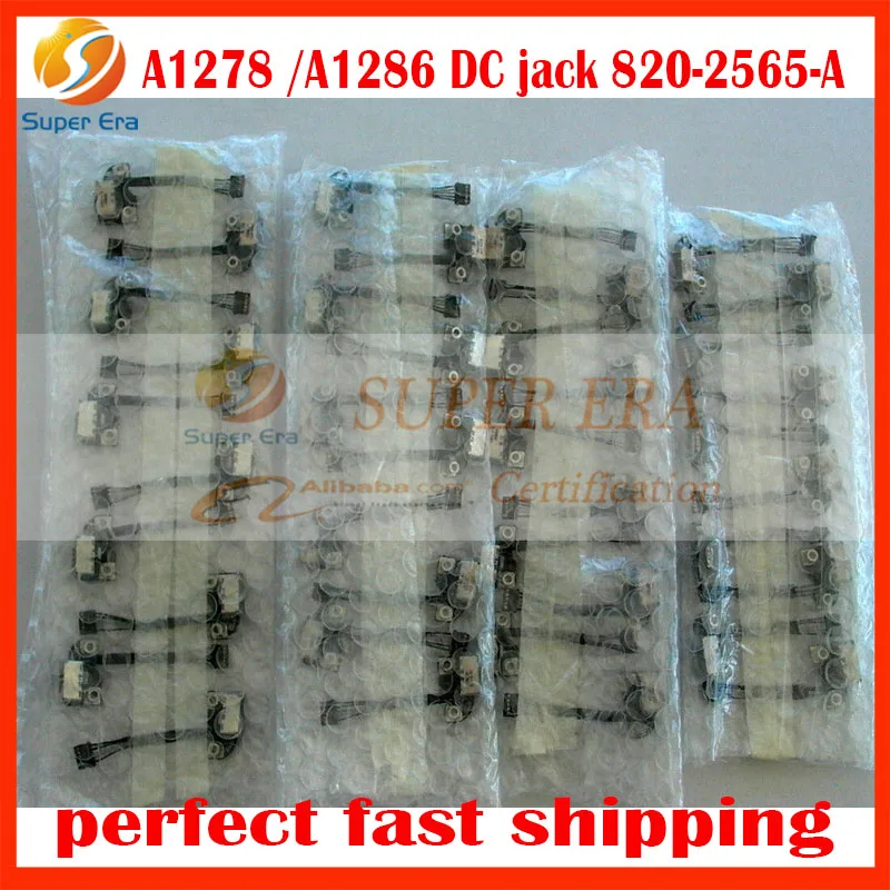 Оригинальный 820 2565 A DC Разъем для Apple MacBook Pro 13 &quot15&quot A1278 A1286 в гнездо платы питания