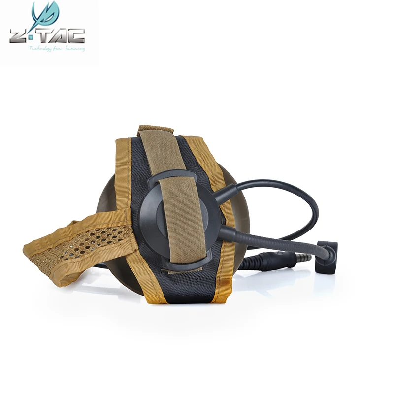 Гарнитура Z Tactical TAC Selex TASC1 с военным стандартным штекером Airsoft тактические
