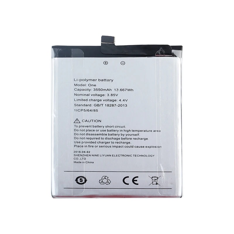 Alesser для UMI Umidigi One Battery 3550 мАч 100% Новый Сменный аксессуар аккумуляторы +