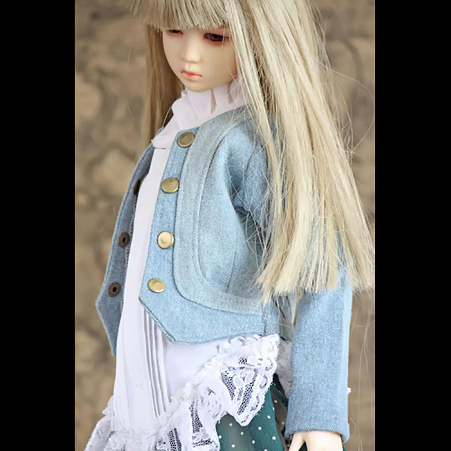 Cateleya 1/3 Msd Dz Bjd Sd Dd Dddy кукла использует одежду джинсовая куртка + белая кружевная