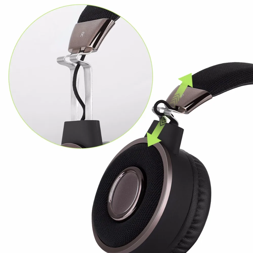 Leadtry папка Bluetooth наушники Портативный гарнитура спортивные с микрофоном шагомер