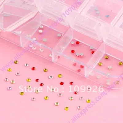 

2MM 240PCS NAIL ART RHINESTONES GLITTER Gems