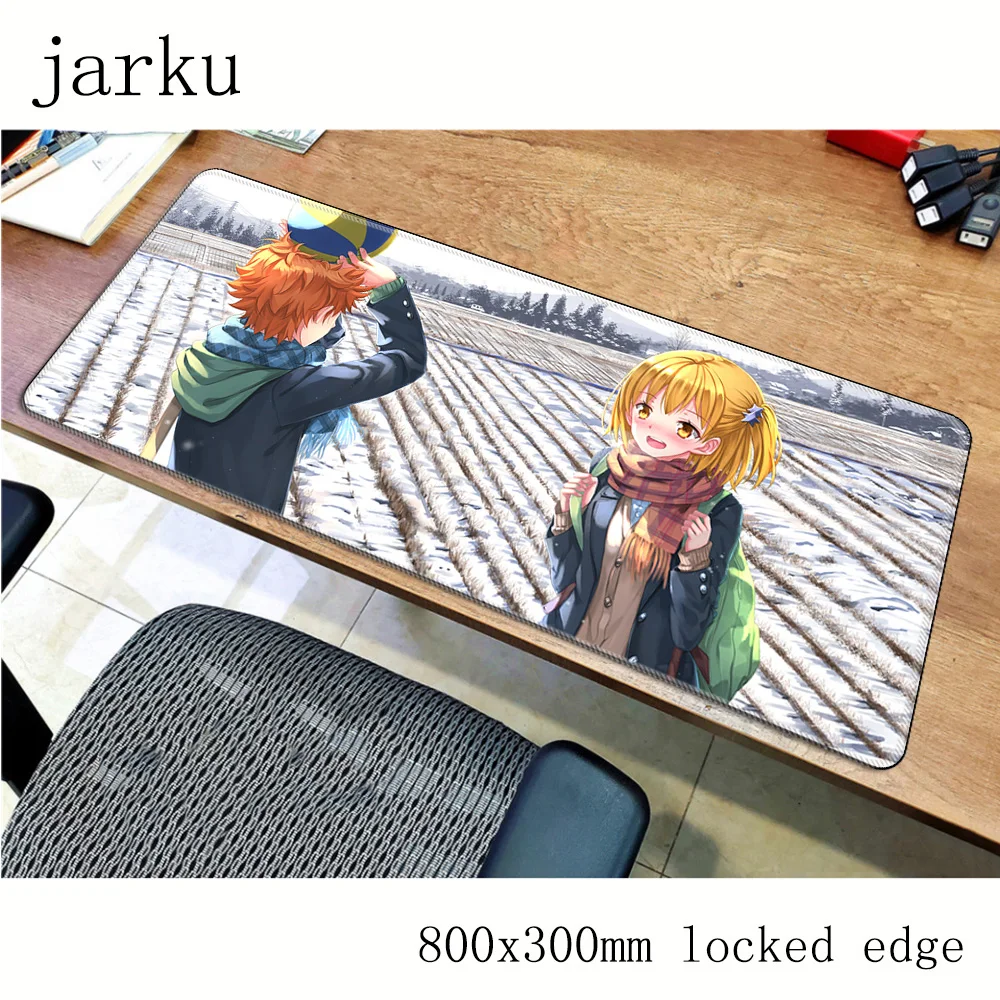 

haikyuu pad mouse cute computer gamer mause pad 800x300X2MM padmouse Mass pattern mousepad ergonomic gadget desk mats