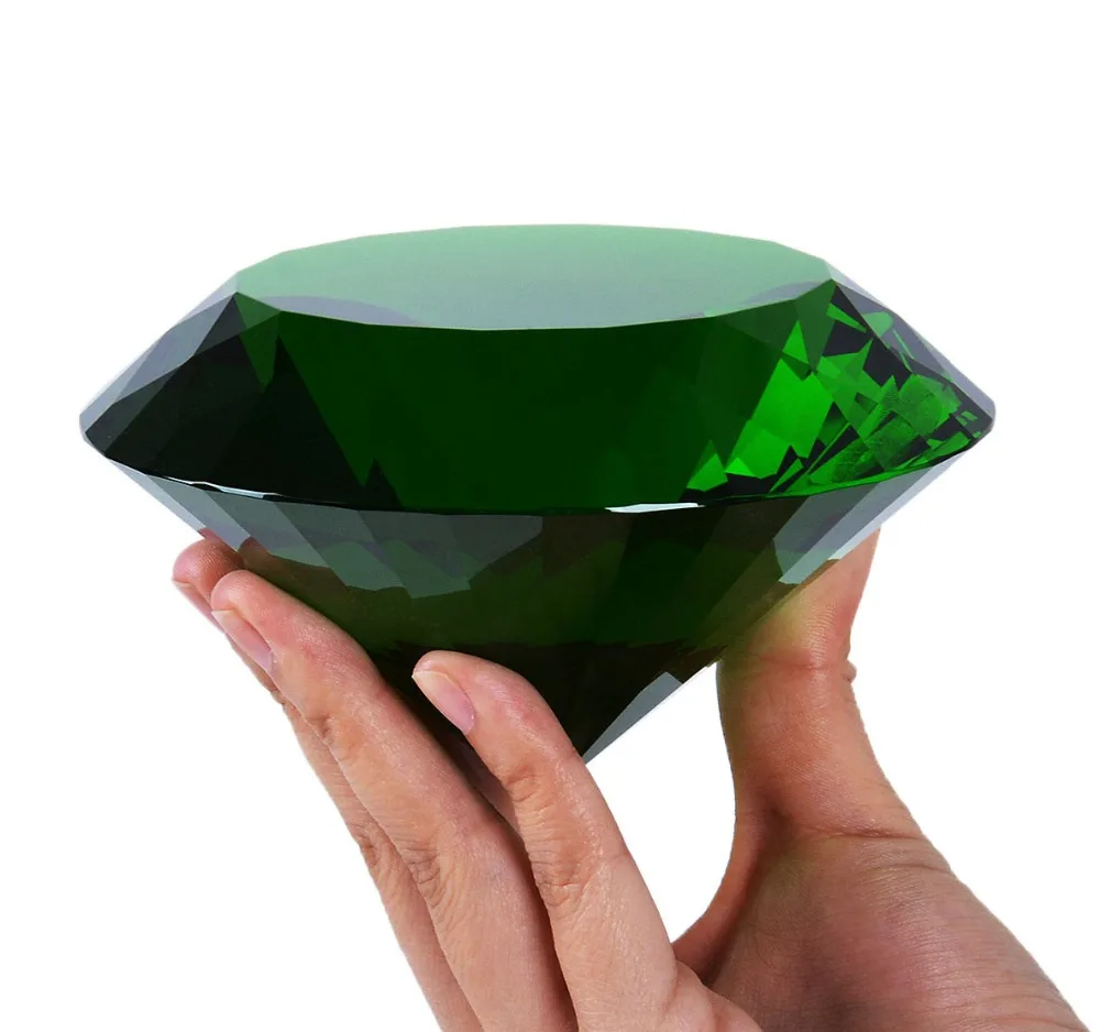 60 100 мм красочное Хрустальное стекло бриллиантовая бумага вес горжевого