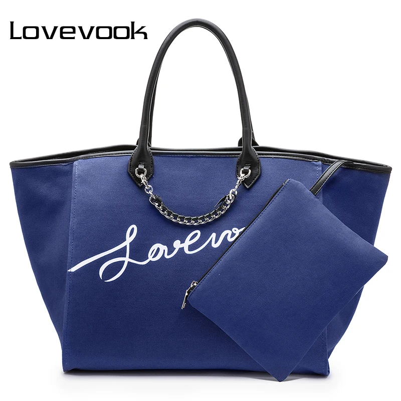 Сумка LOVEVOOK 2 шт. Набор сумок женская сумка для покупок холщовые сумочки и из