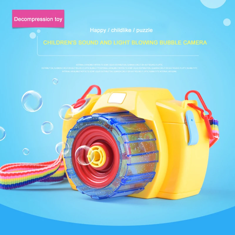 Светильник Bubble Machine музыкальная камера электрический пистолет пузырек новые