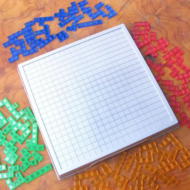 Настольная игра The Strategy Blokus развивающие игрушки на площади легкая для детей