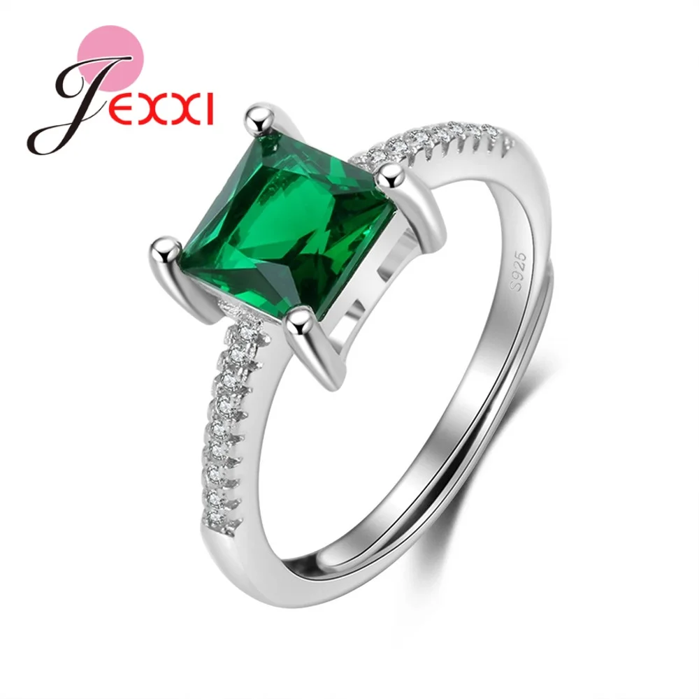 Большая Акция Новое поступление сверкающих зеленый квадрат кубического