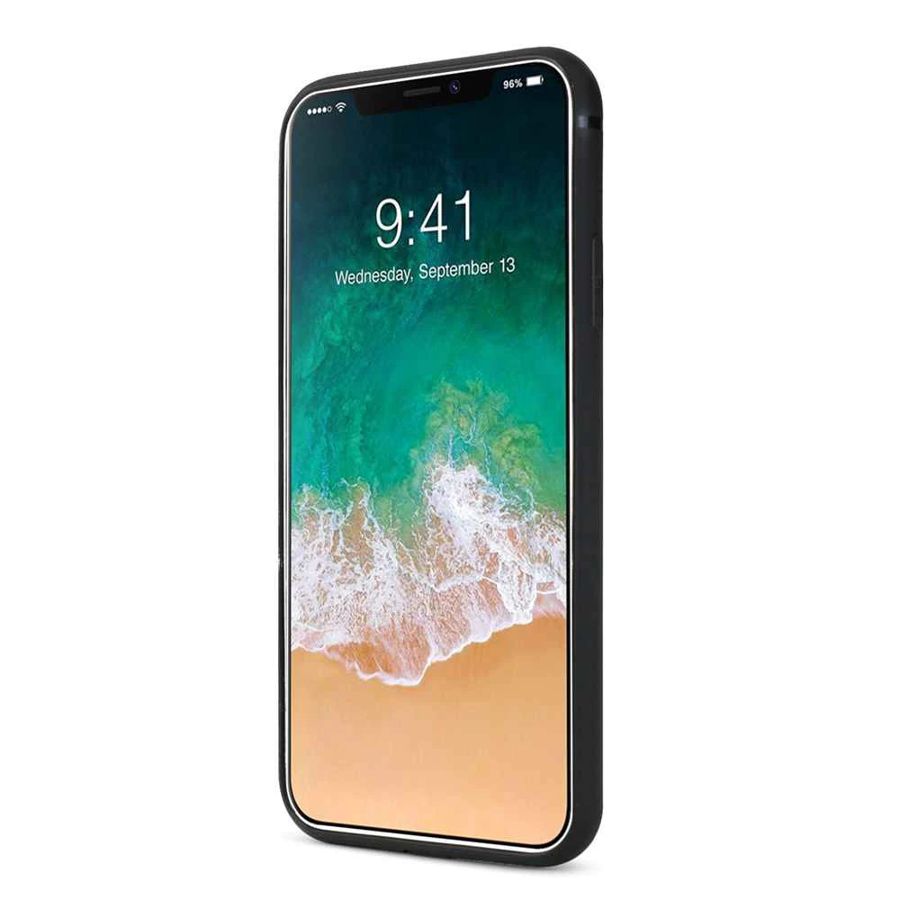 Тонкий чехол для iphone X XS MAX прозрачный черный из ТПУ с логотипом силиконовый 6 6s 8 7