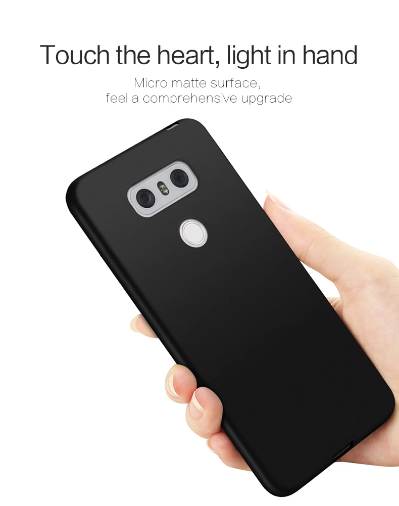 WolfRule для крышки LG G6 чехол Smooth Silm PC Задний защитный телефона H870 H873 H870DS оболочка 5