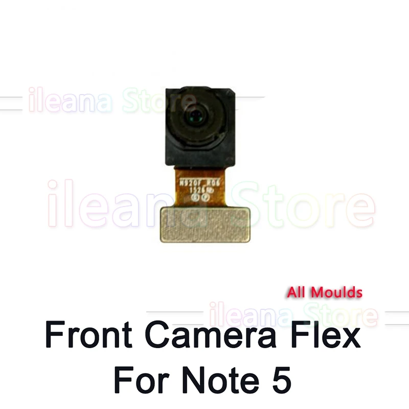 Для Samsung Galaxy Note 2 3 4 5 N7100 N900 N9005 N910C N910F N920 8 N950F N950U Оригинальная передняя камера Flex |