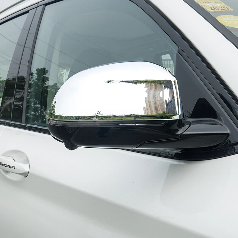Для BMW X3 G01 X4 G02 2018 2019 АБС пластик хром и углеродное волокно накладка на зеркало