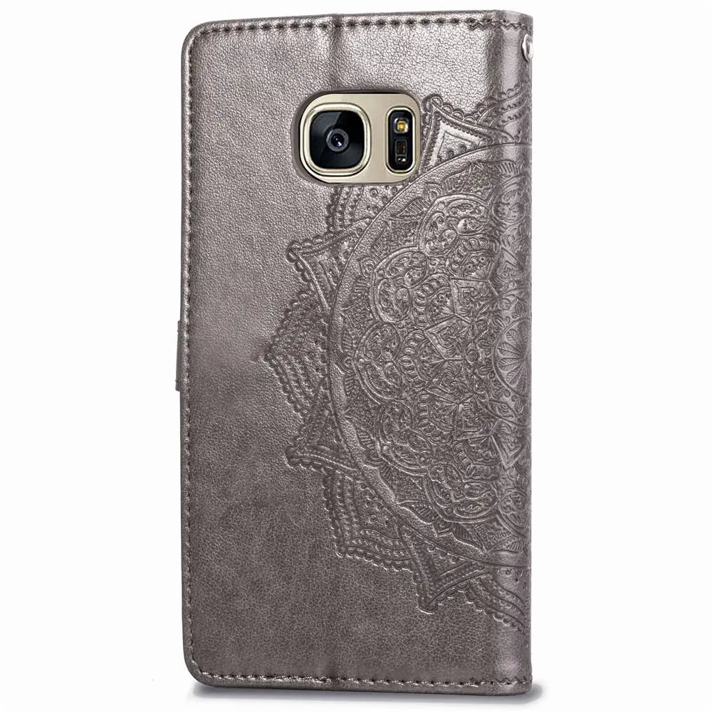 Чехол для Samsung S7 Edge чехол роскошный флип-чехол из искусственной кожи телефона S 7