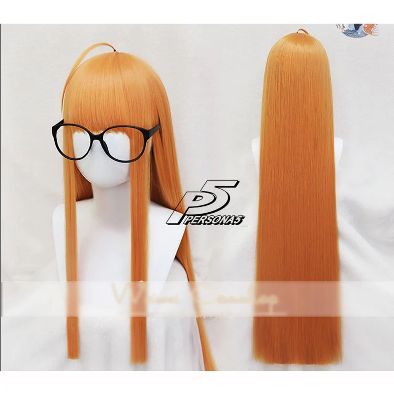 

persona 5 Futaba Sakura Hair Cosplay Wig +Hairnet