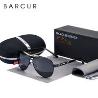 barcur mens sunglasses polarized uv400 protection travel driving male eyewear oculos male accessories for men