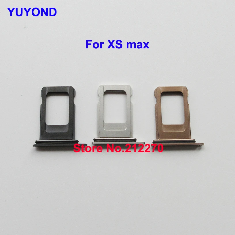 YUYOND оригинальный новый держатель слота для одной sim карты iPhone XS Max с