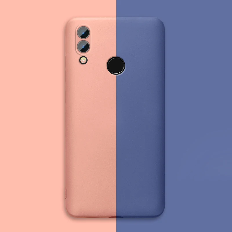 Оригинальный чехол FCOWB для huawei honor 8x жидкий силиконовый мягкий Роскошный 9 8 lite
