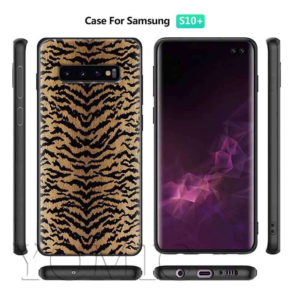 

Pink Leather Snake Black Case for Samsung Galaxy S20 FE S21 Note 20 Ultra S10 10 Lite S9 Plus S8 S10e TPU Soft Phone Cover Coque