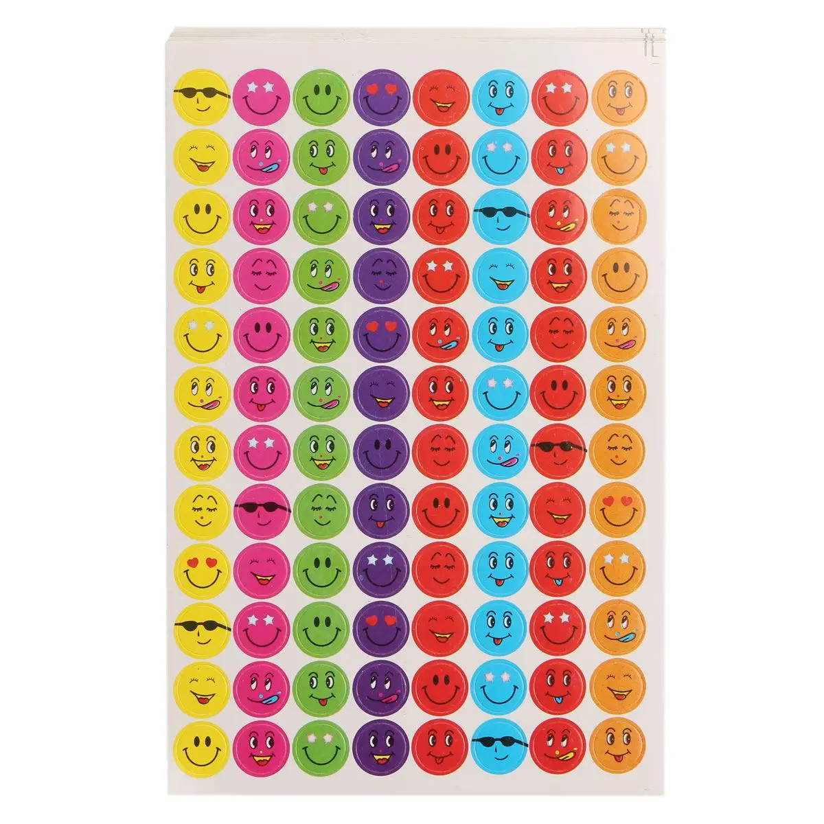 10 листов Лучшая цена смешанные цвета милые смайлики наклейки Дети Школа учитель