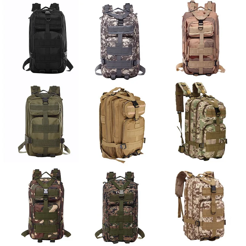 Puimentiua Backpack Military Waterproof Rucksack Outdoor Camping Hiking Fishing Bags | Багаж и сумки