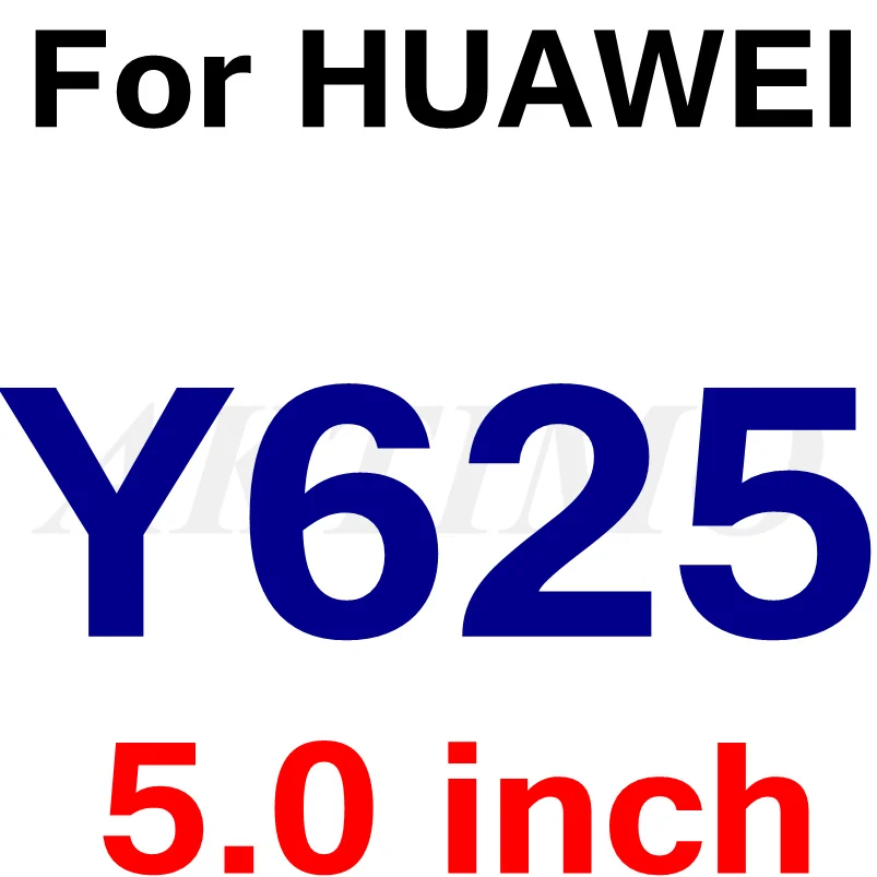 Y625 9H 0,26 мм закаленное стекло для HUAWEI Honor 5A 5C 5X 4X Y5 II CUN-U29 Nova Young P8 P9 P10 Lite защитная пленка Sklo чехол - Цвет: Y625