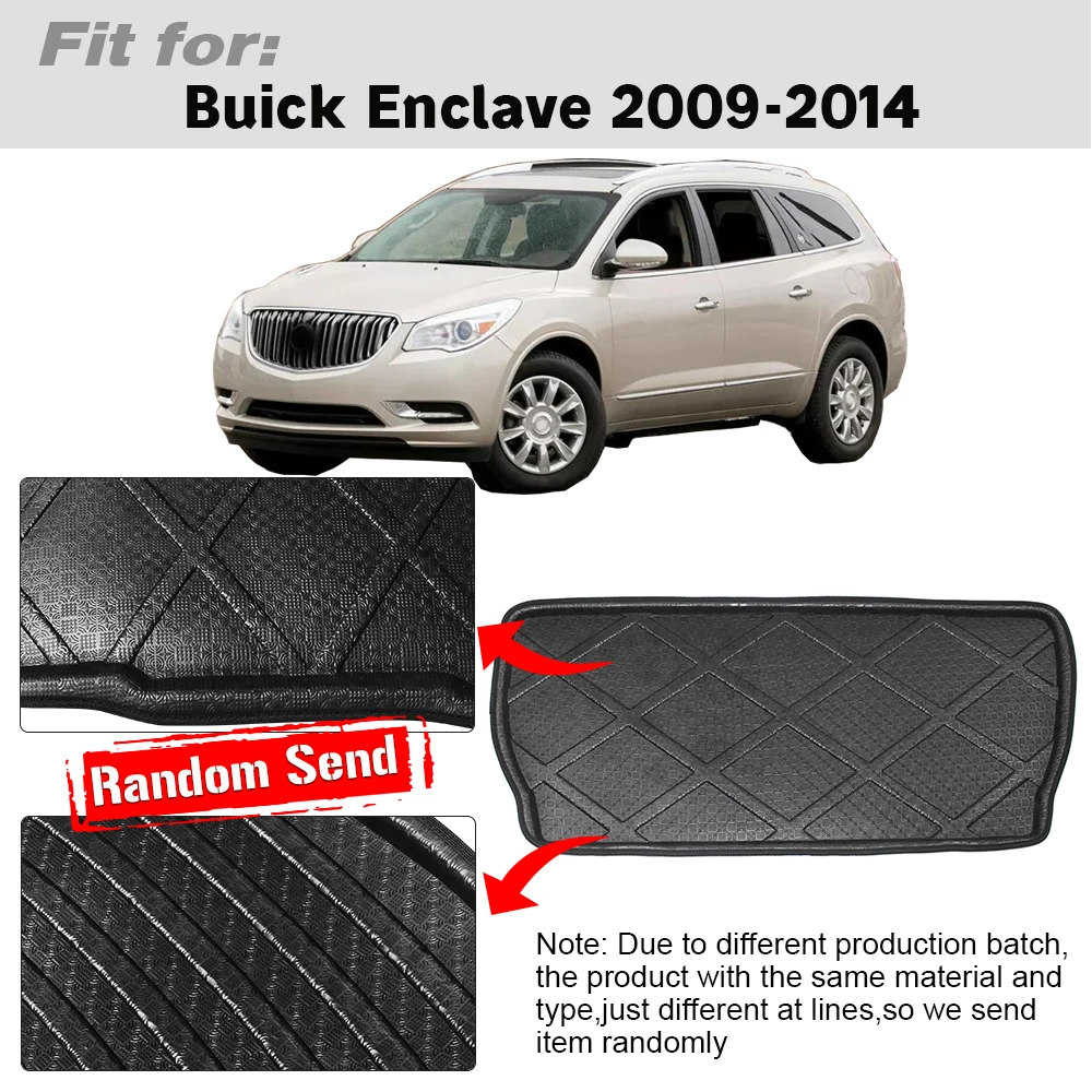 Buildreamen2 для Buick анклава 2009 2014 коврик багажника автомобиля подкладка груза