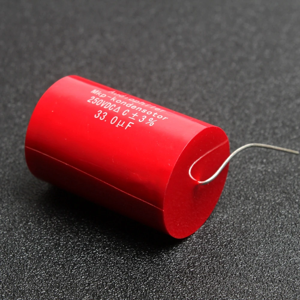 Audiophiler MKP 33 мкФ 250V аудио класса осевой конденсатор для гитарных усилителей|axial