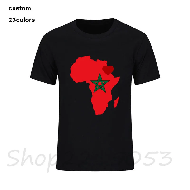 2018 fashion african heart of morocco Men t-shirt short sleeve vintage costme logo top tee tv clothing t shirt male cotton tshir | Мужская