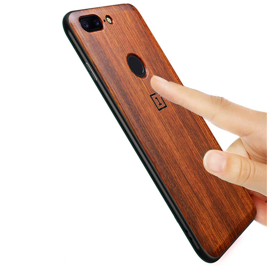 Чехол для Oneplus 5t бугический Оригинальный чехол из натурального дерева