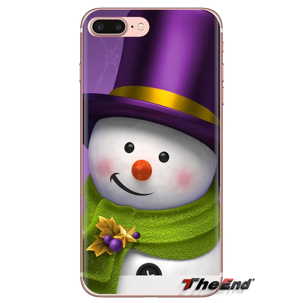 Для Xiaomi Mi3 Samsung A10 A30 A40 A50 A60 A70 Galaxy S2 Note 2 Grand Core Prime мягкие чехлы на Рождество Санта