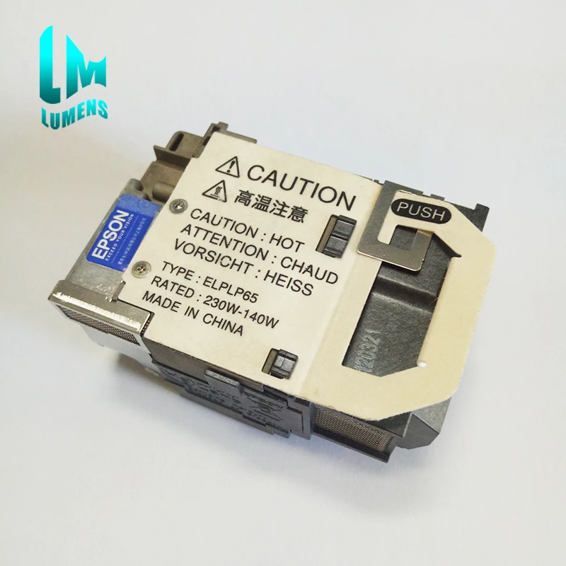 100% оригинал для ELPLP65 V13H010L65 высокое качество Epson зеркальной лампы|elplp65|blubhousing |