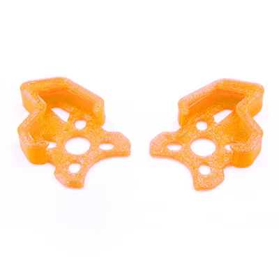 Orange 4 шт./компл. GEPRC GEP-Mark2 FPV дрона с дистанционным управлением 3D печать двигателя сиденье противовзрывная защитная пленка TPU Защитная крышка - Цвет: Orange