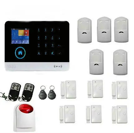 Yobang безопасность WiFi Интернет GSM GPRS SMS домашняя сигнализация комплект