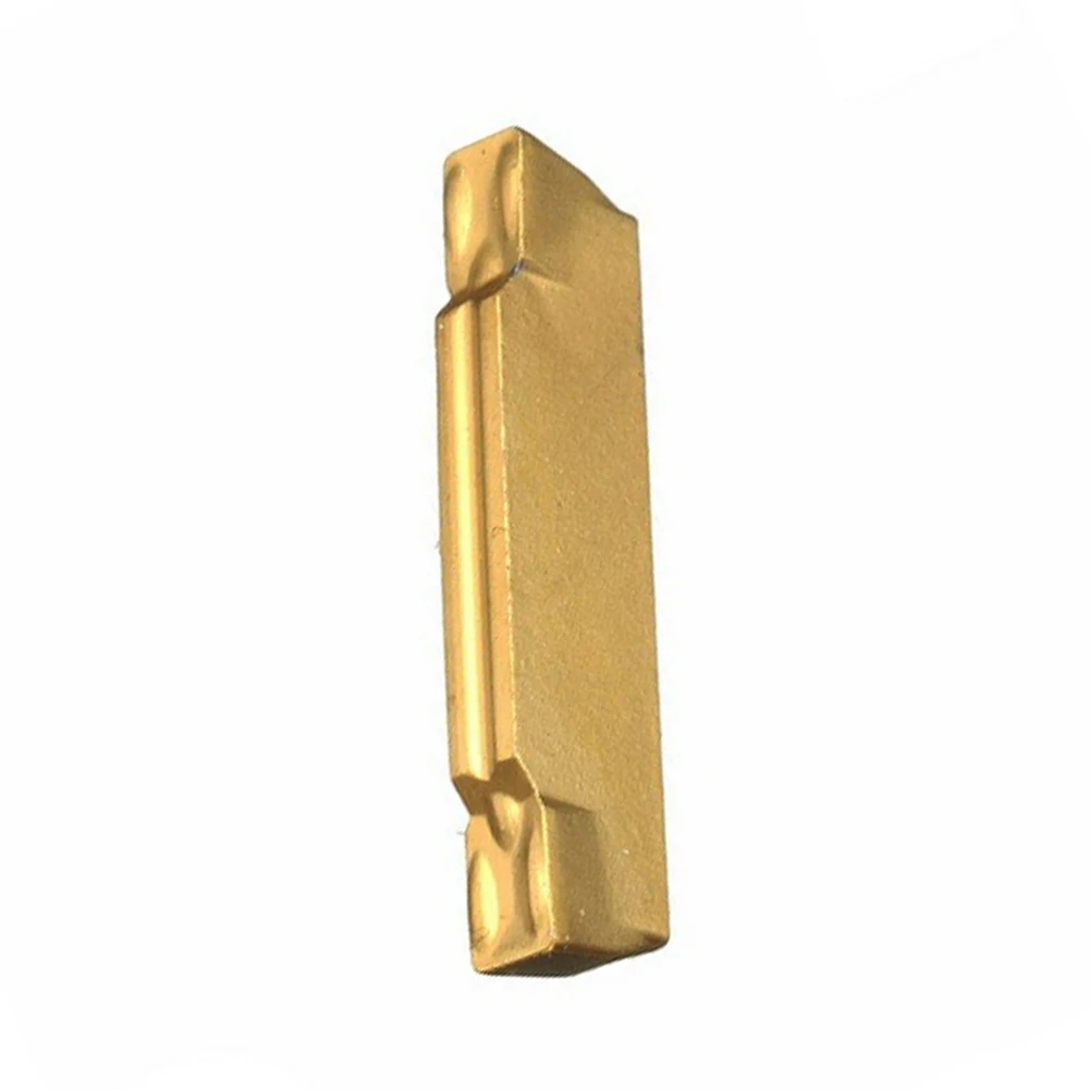 10Pcs MGMN200-G 2mm Carbide Insert for MGEHR/MGIVR Grooving Cut Off Turning Tool