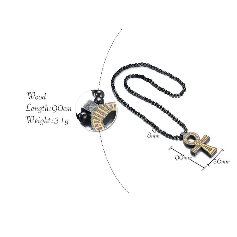 Мужской амулет с кулоном на ногу из древнего Египта длина 90 см|pendant necklace|necklace for