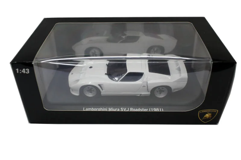 Литая Игрушечная модель 1:43 Lambor ghini Miura SV J 1981 спортивного гоночного автомобиля для