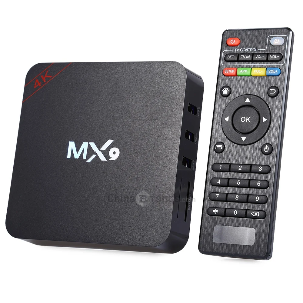 Mx9 ТВ Box Android 6.0 rk3229 Quad Core 2.4 г Wi Fi Интернет плеер|tv box android|box androidtv |