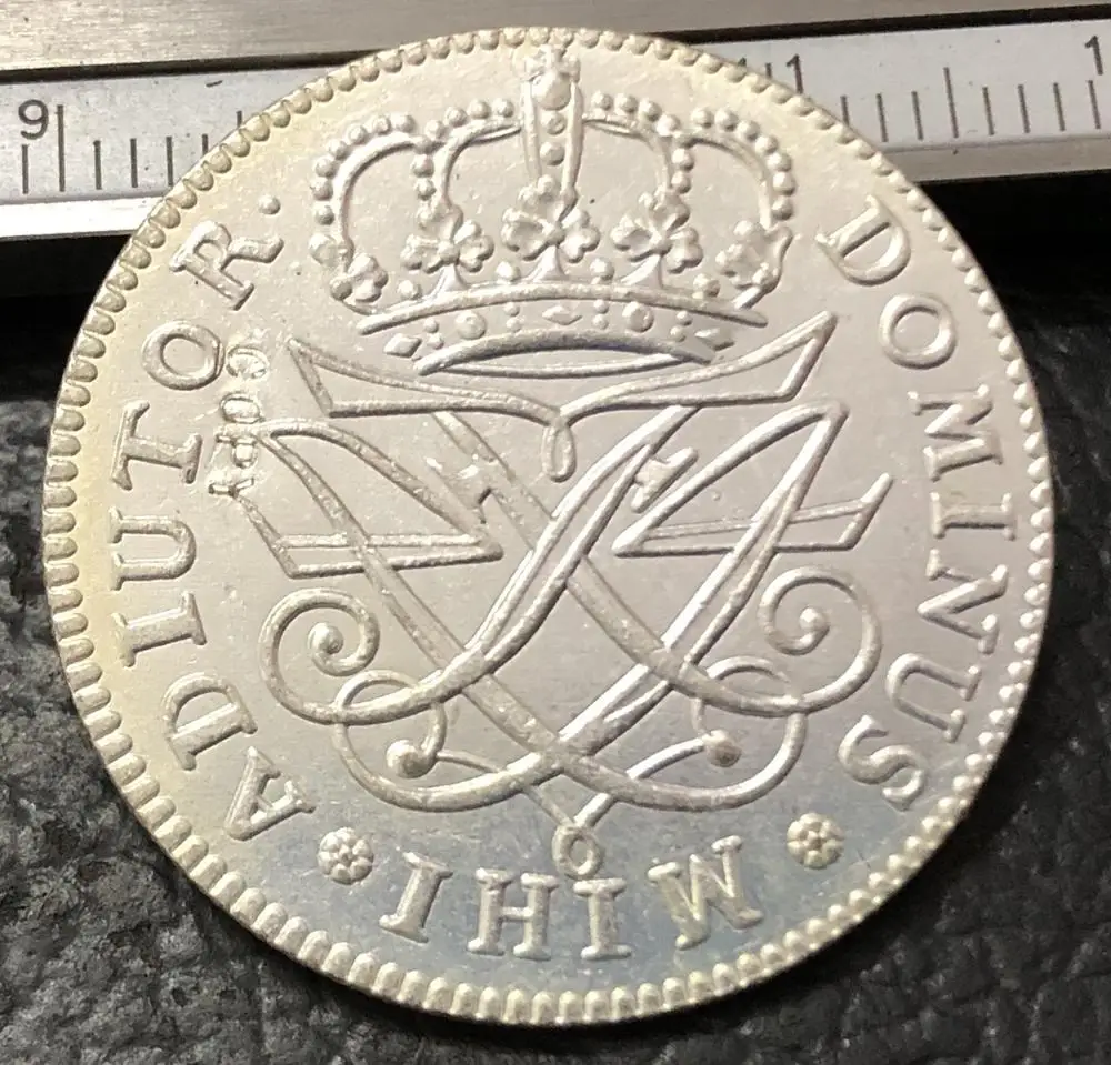 1716 Дания 12 Skilling Dansk Frederik IV|Безвалютные монеты| |