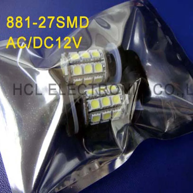 Высокое качество 12V led 881 противотуманные лампы светодиодные автомобильные 12vac/dc