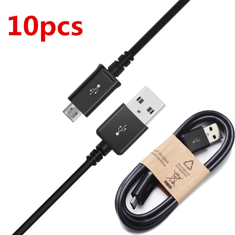 10 шт./лот Micro USB зарядный кабель для Samsung GALAXY S3 S4 Note2 S6 Note4 I9500 Android Синхронизация
