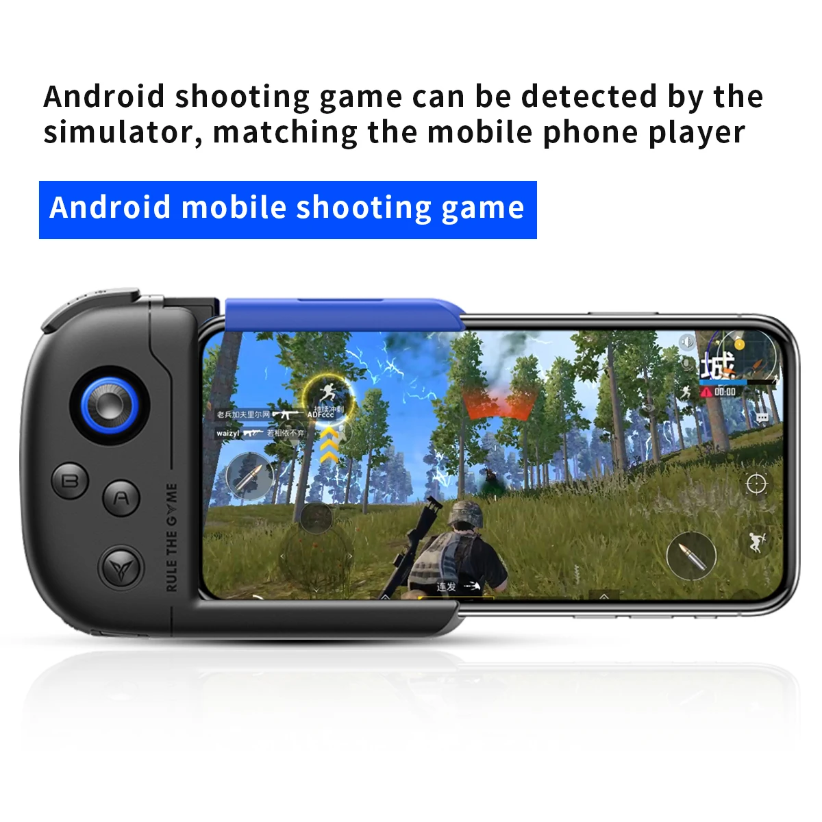 Flydigi Осип Одноручный геймпад физический CapAir Mapping джойстик мобильный игровой контроллер PUBG CODM для iOS и Android